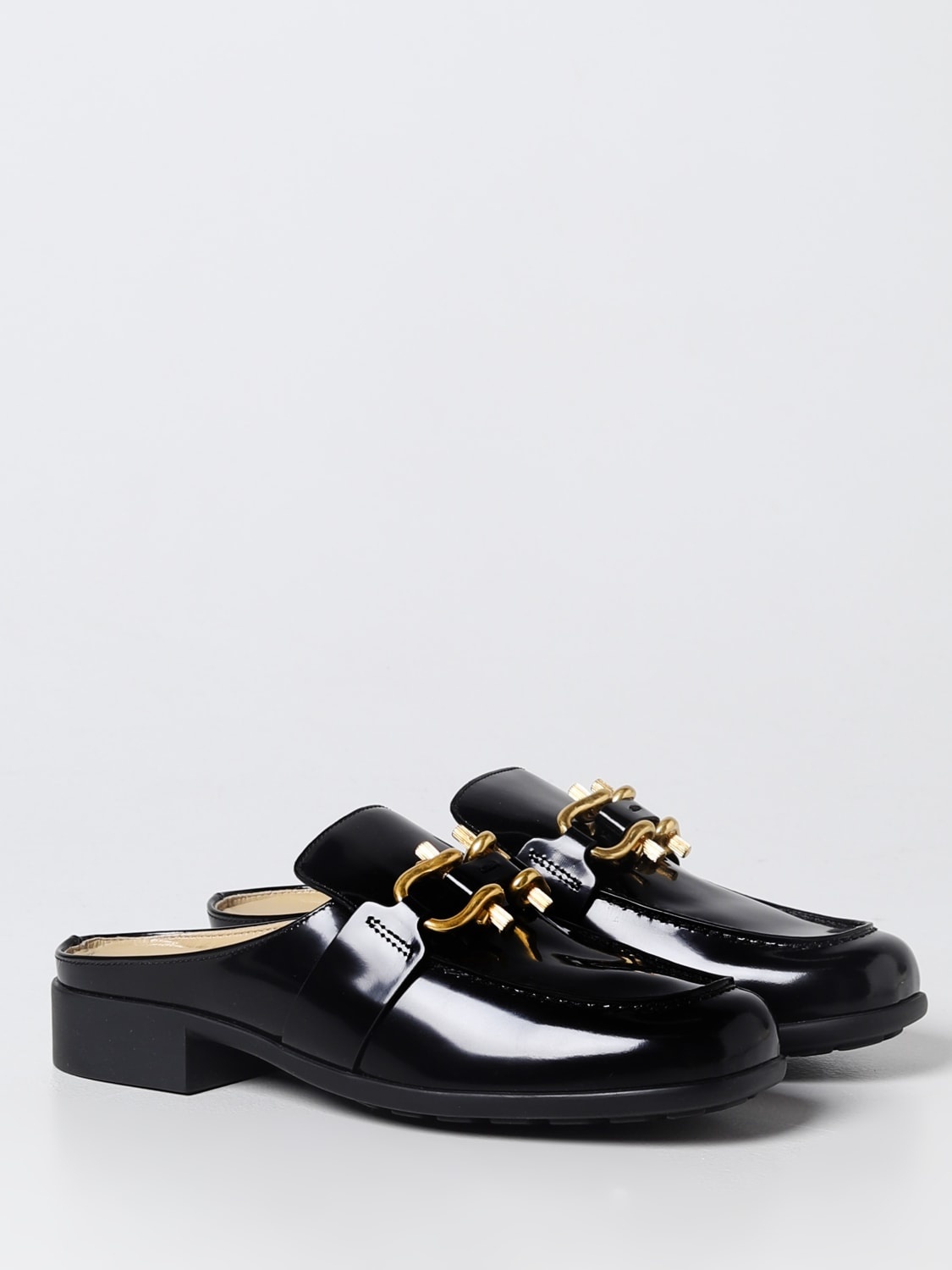 Bottega Veneta mules in leather - 2