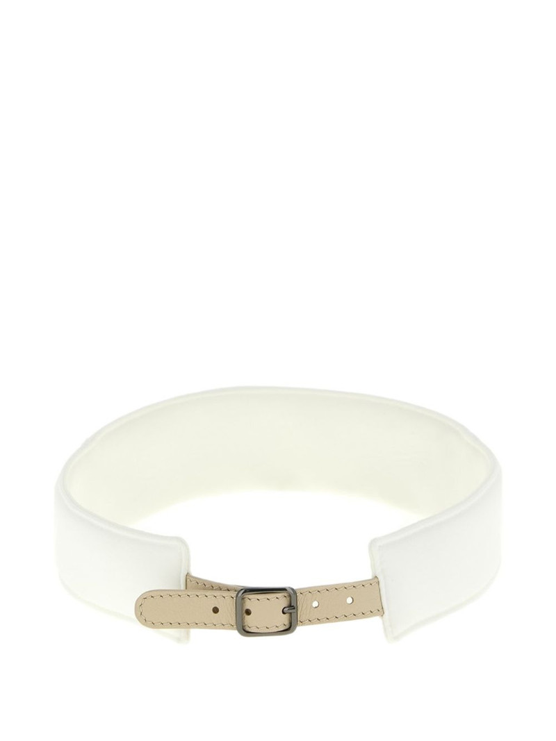 Brunello Cucinelli shiny band hats outlook