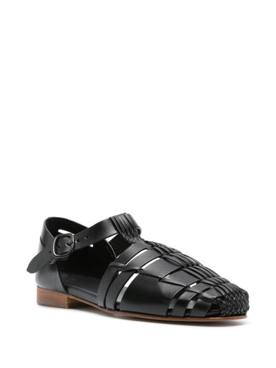 HEREU Vedra leather sandals outlook