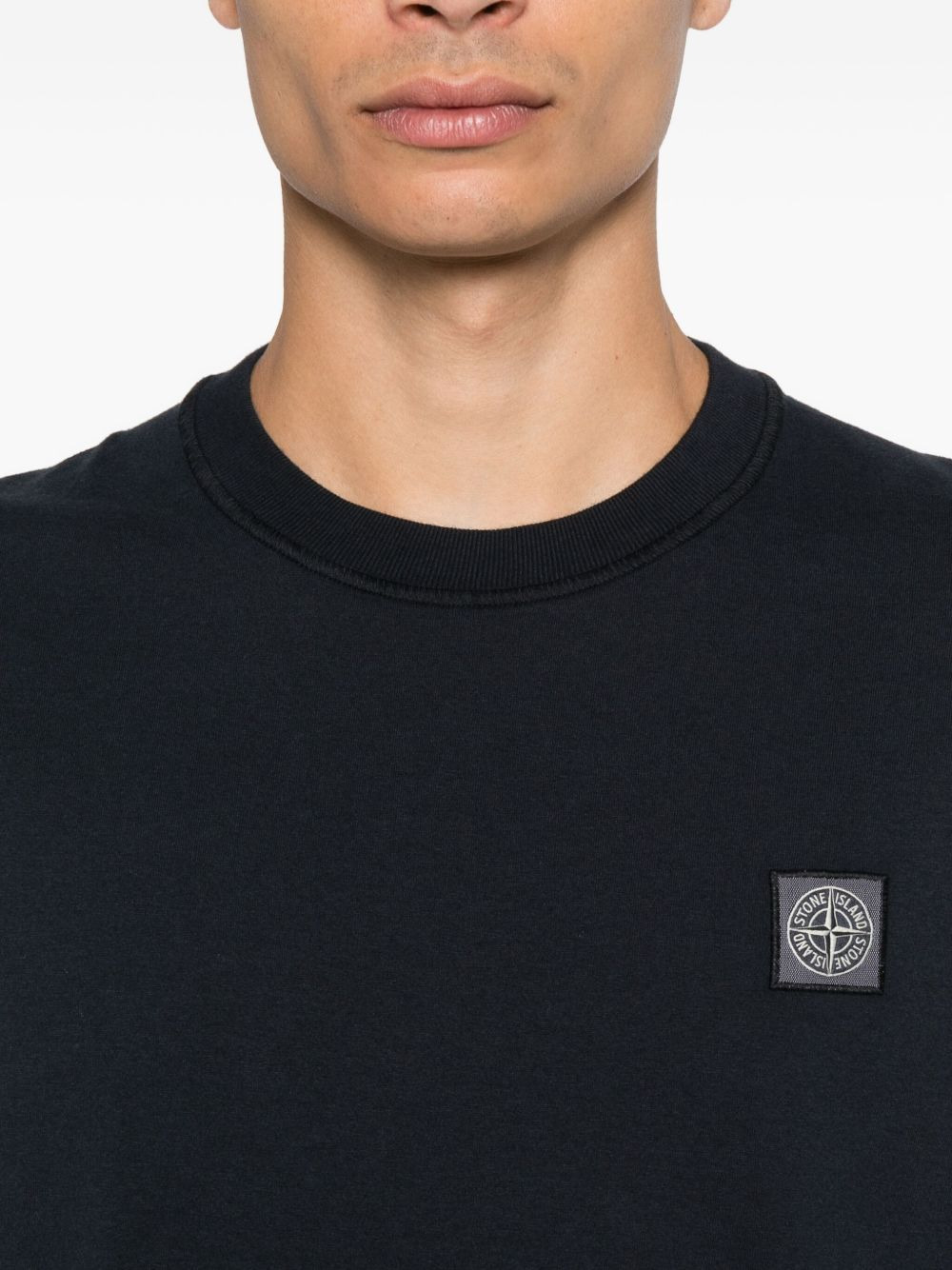 Compass-motif T-shirt - 4