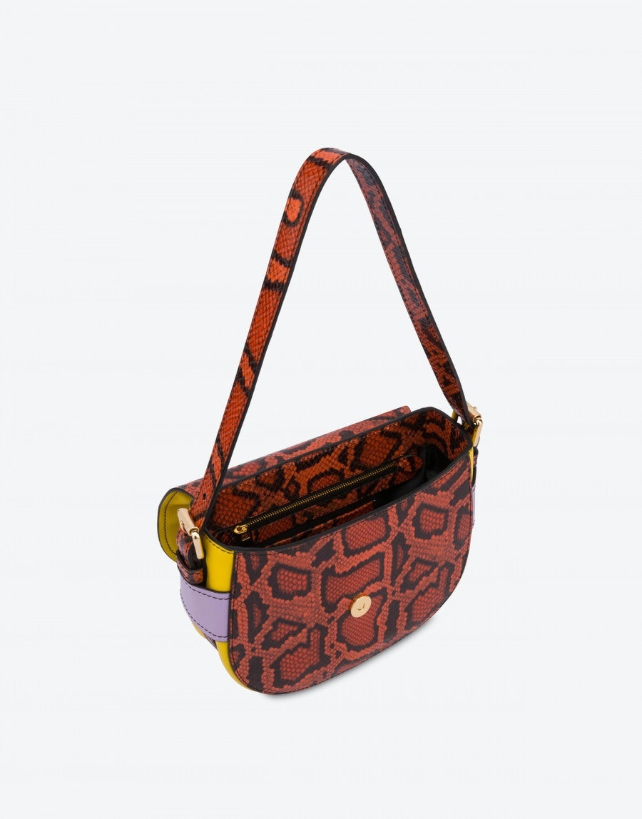 PATCHWORK CALFSKIN HOBO BAG - 3