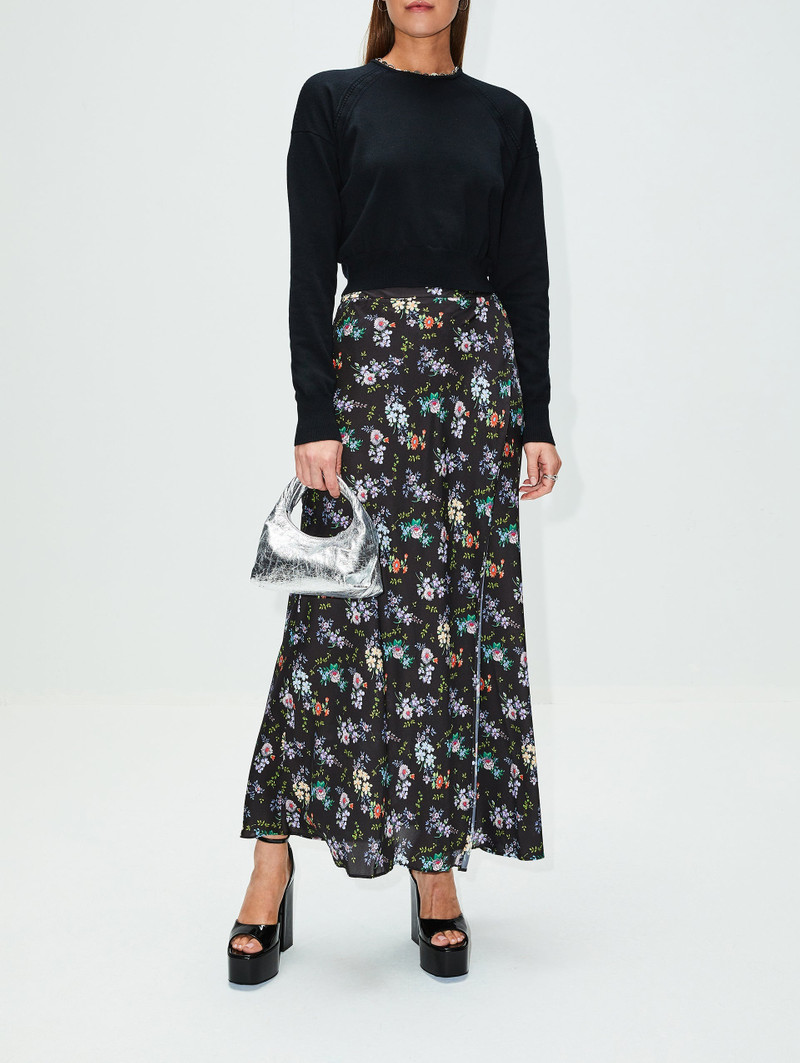 rabanne Chain Neckline Wool Sweater outlook