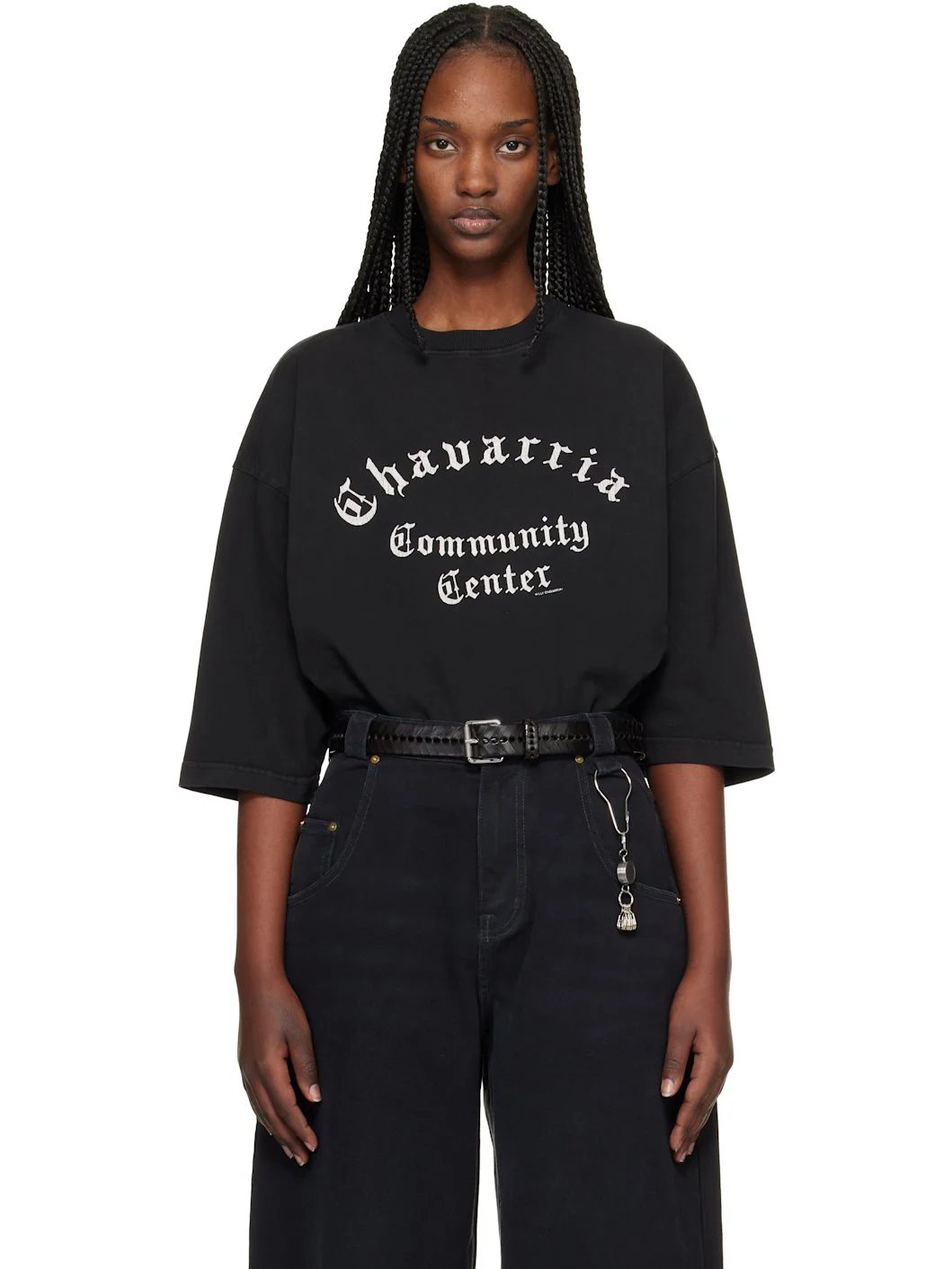 Black 'Chavarria Community Center' Buffalo T-shirt - 1