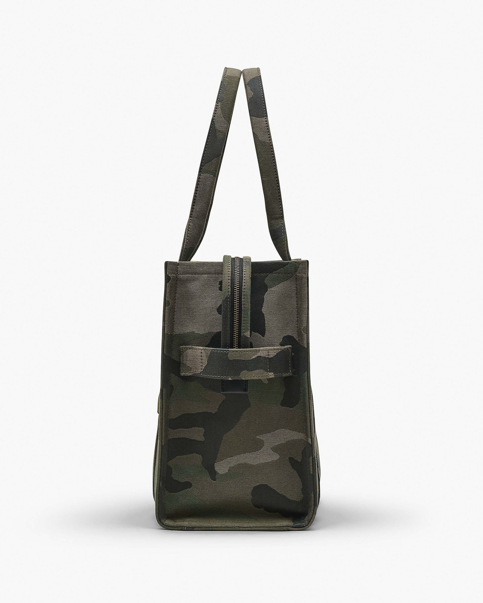 THE CAMO JACQUARD LARGE TOTE BAG - 5