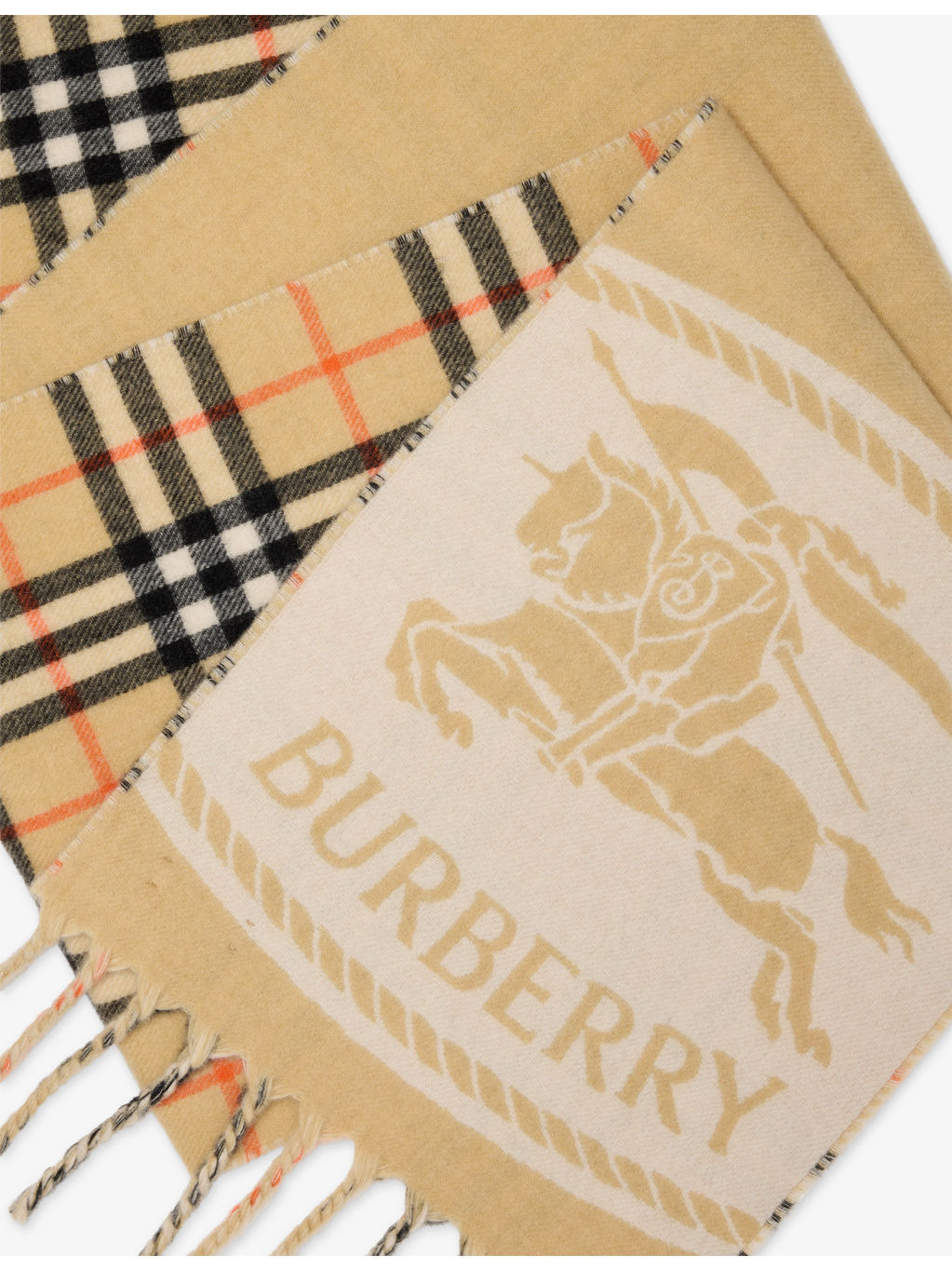 Knight Logo Cashmere Scarf - 4