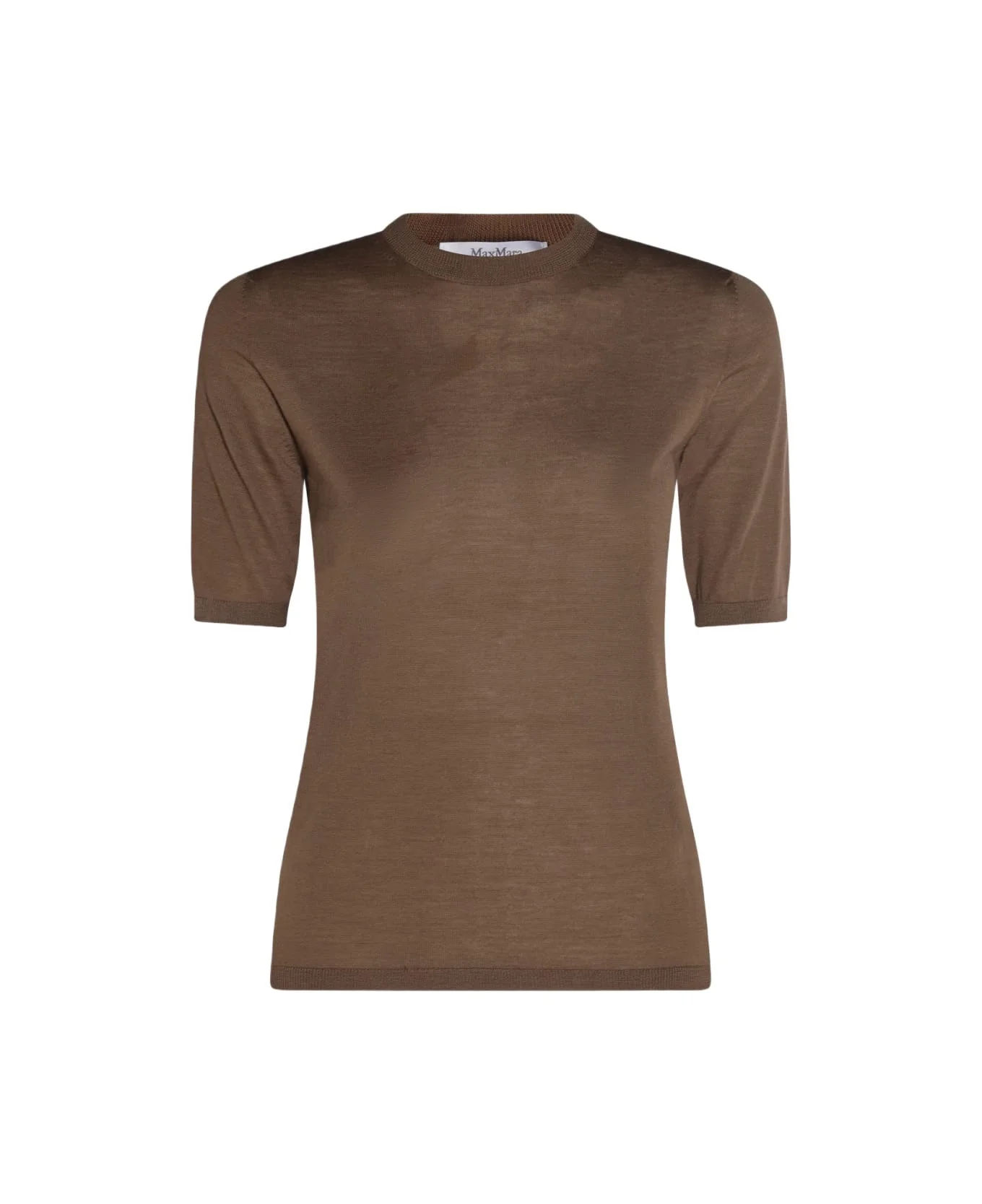 Camel Gerico Wool Knitwear - 1