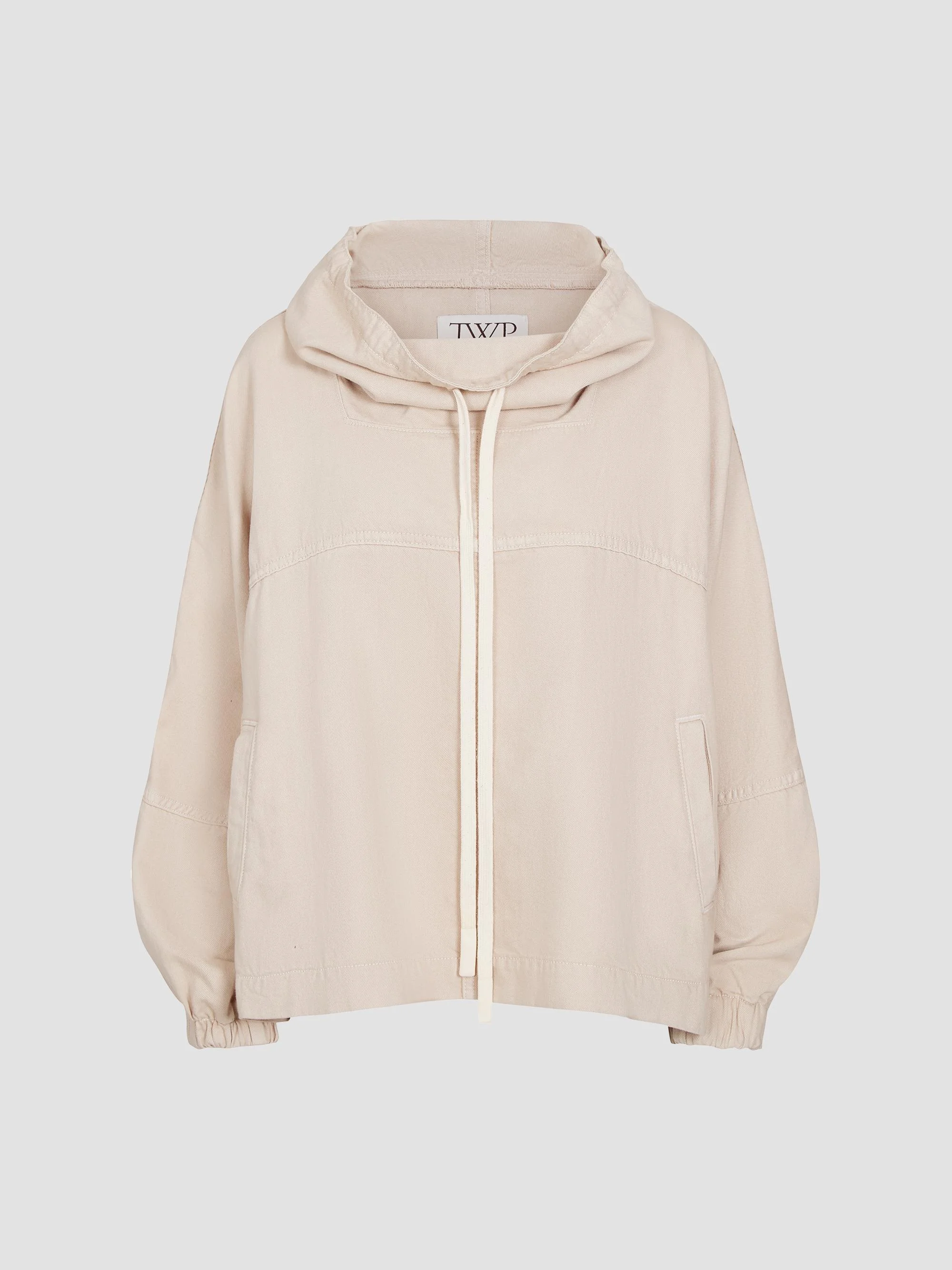 Women's Pull Me Over Seam Hoodie - Bone - 1