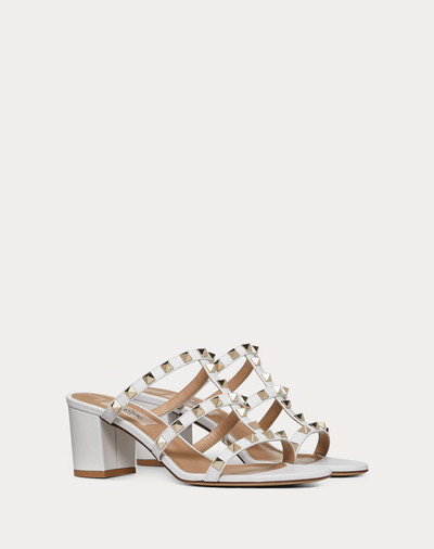 Valentino Rockstud Calfskin Slide Sandal 60 mm outlook