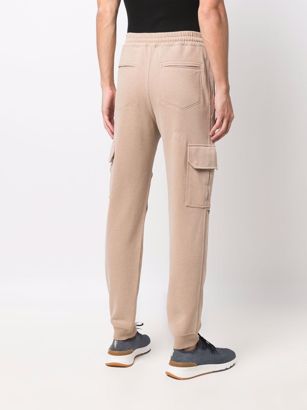 drawstring track pants - 4