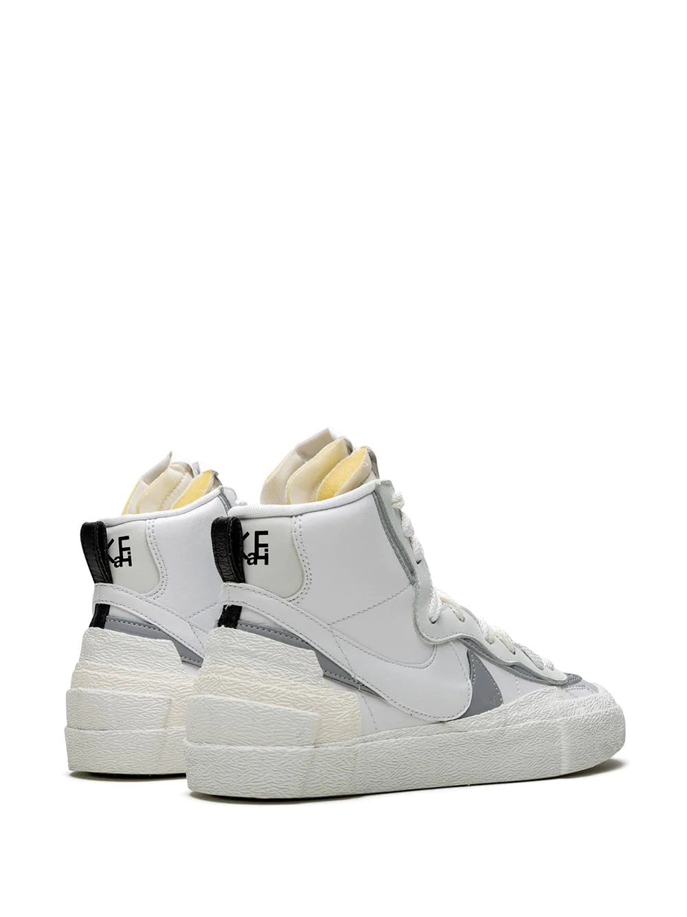 x sacai Blazer Mid "Triple White" sneakers - 3