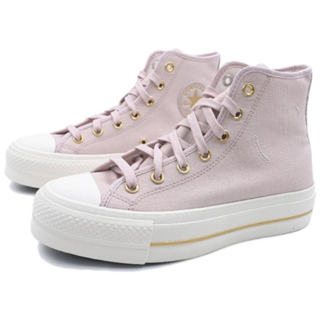 (WMNS) Converse All Star Lift Hi 'Pink White' A10431C - 2