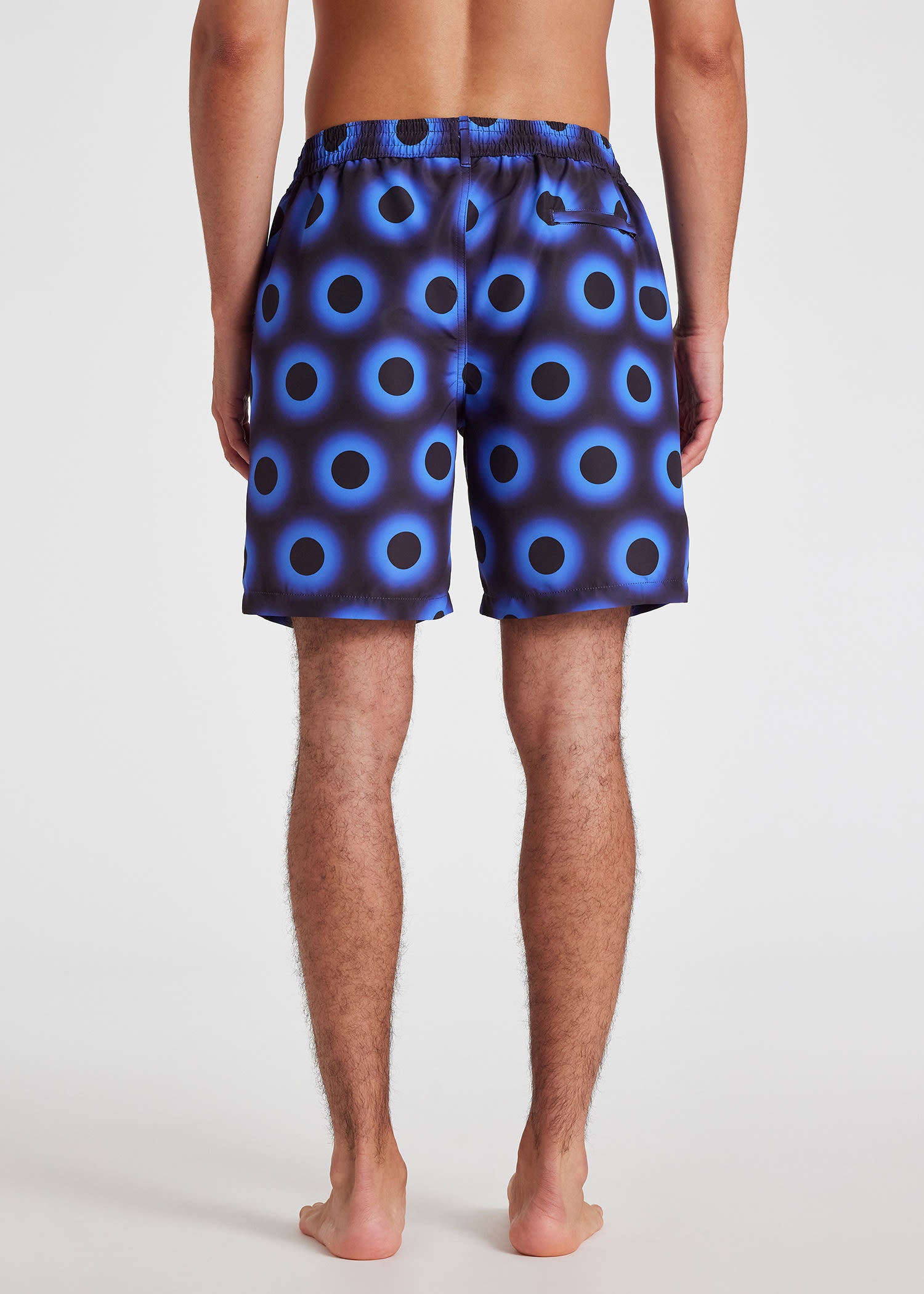 'Glow Polka' Long Swim Shorts - 5