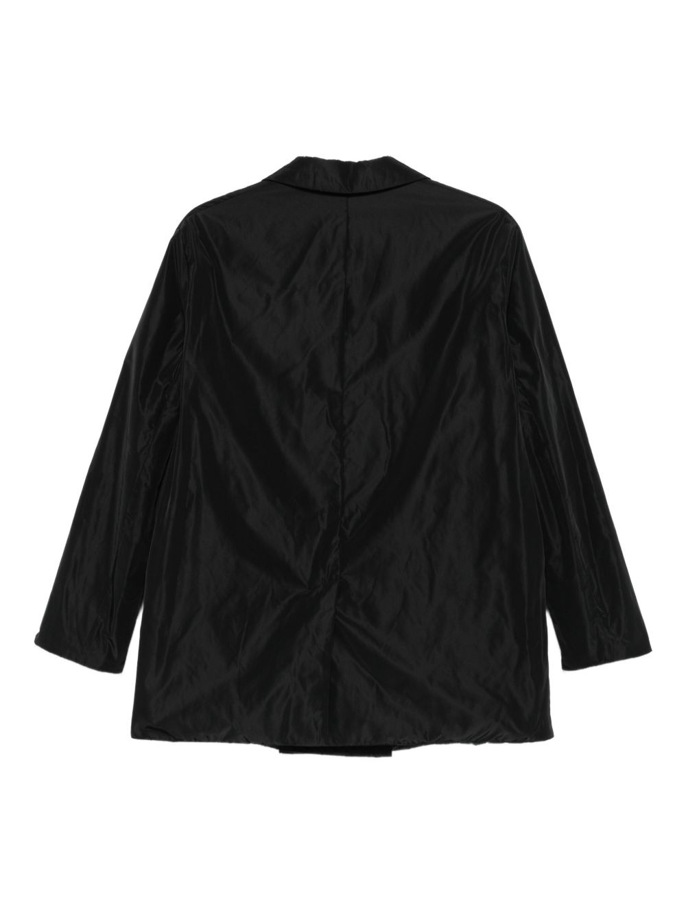 button-fastening raincoat - 2