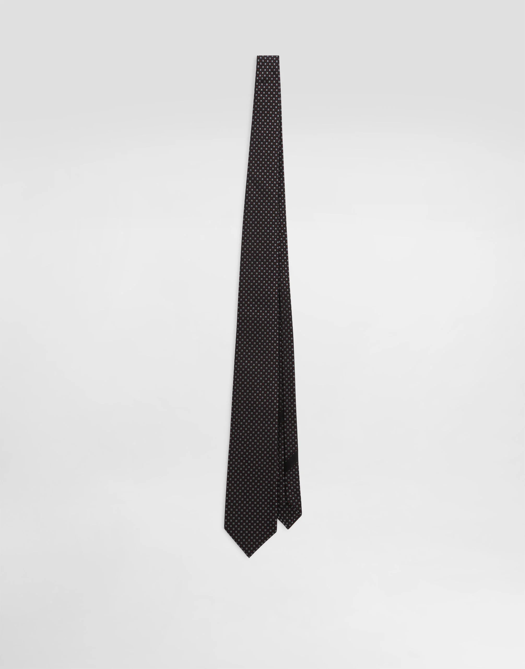 Micro-design jacquard tie - 1