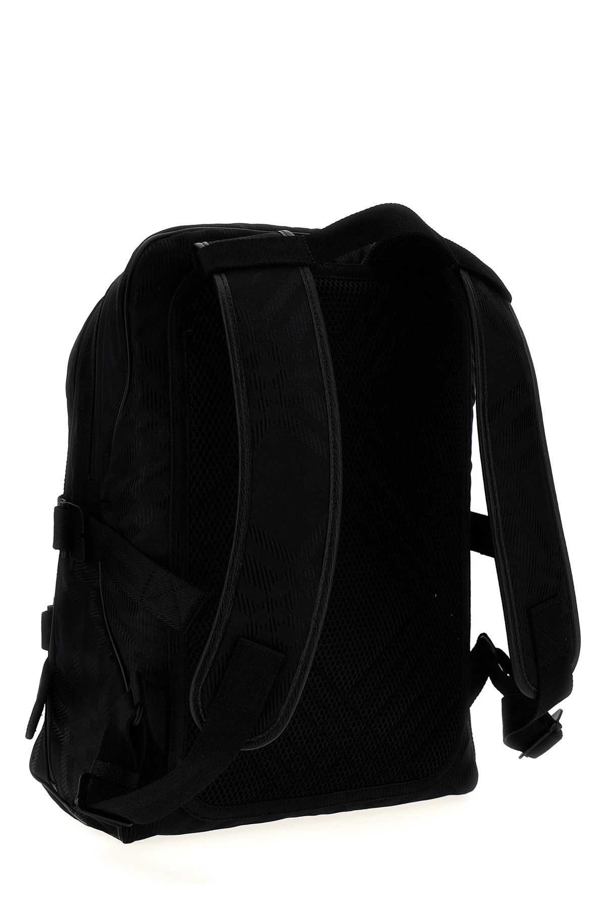 Check jacquard backpack - 3