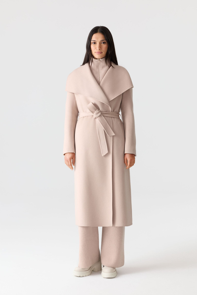 MACKAGE MAI-CN Double-face wool wrap coat outlook