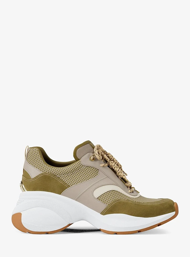 Kaia Mixed-Media Trainer - 1