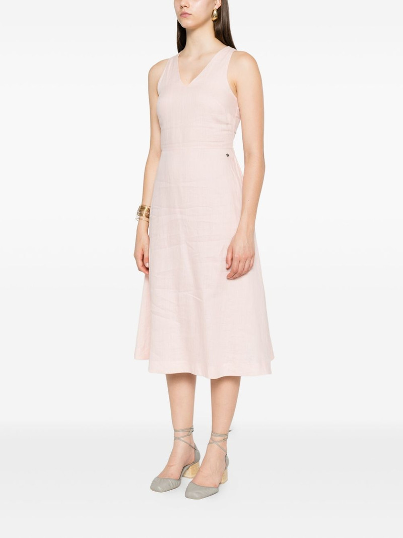V-neck midi dress 3