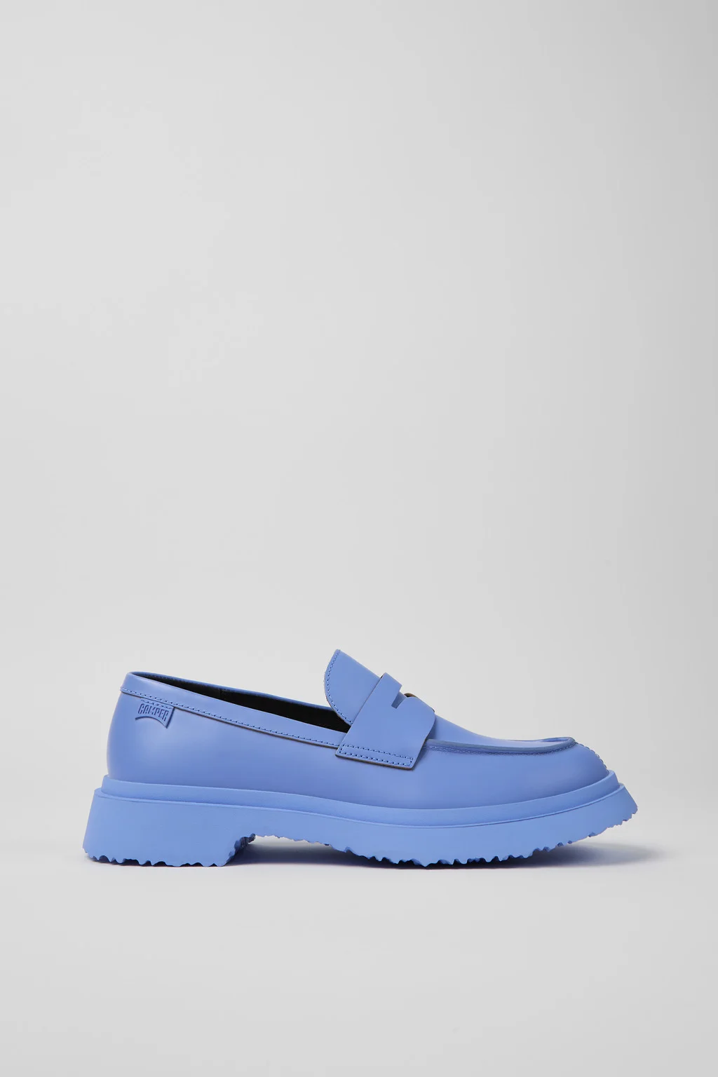 Walden Blue leather loafers for men - 1