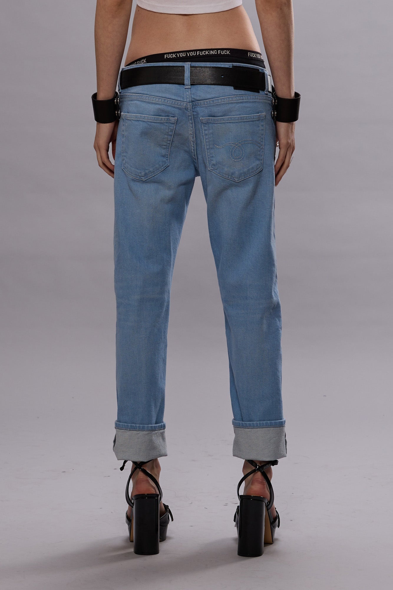 BOY STRAIGHT - BABY BLUE STRETCH - 3