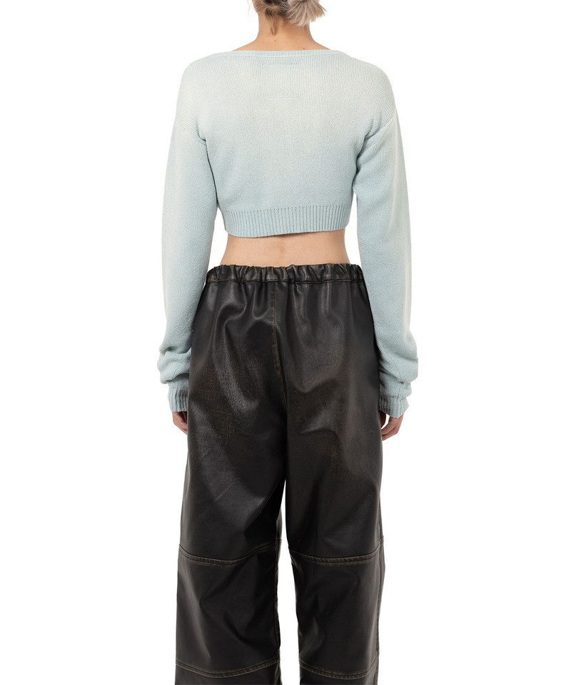 Sun Faded Like Cropped Knit Sweater 12