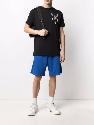 PHILIPP PLEIN skull-print cotton T-shirt outlook