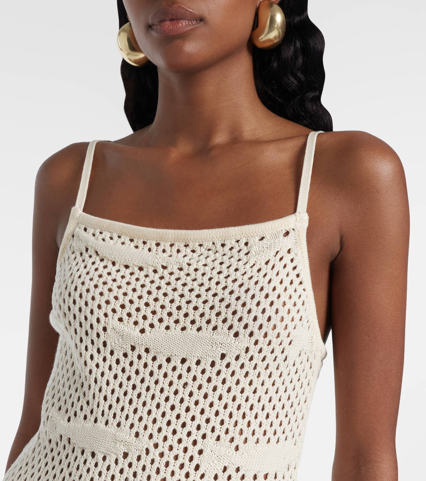 Rio crochet cotton beach dress - 4