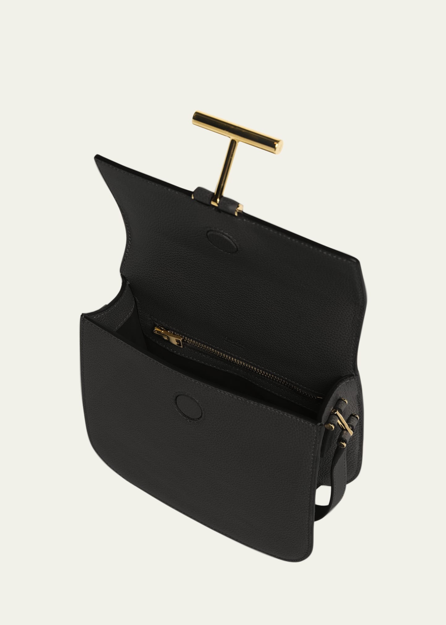 Small Tara Grain Calf Shoulder Bag - 4