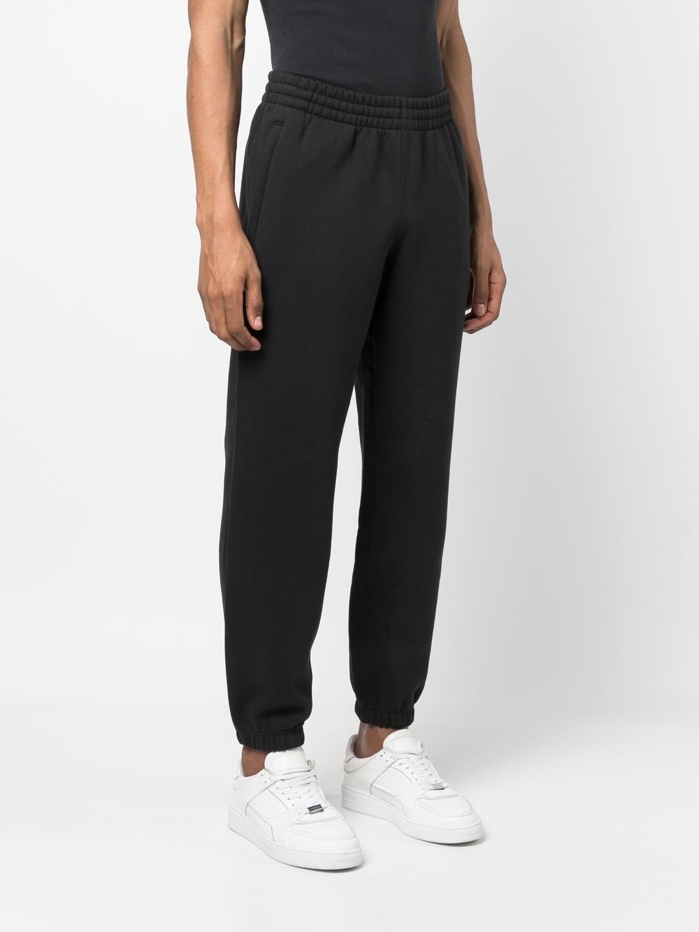 elastic waistband track pants - 3