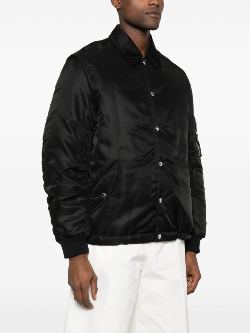 padded coach jacket - 3