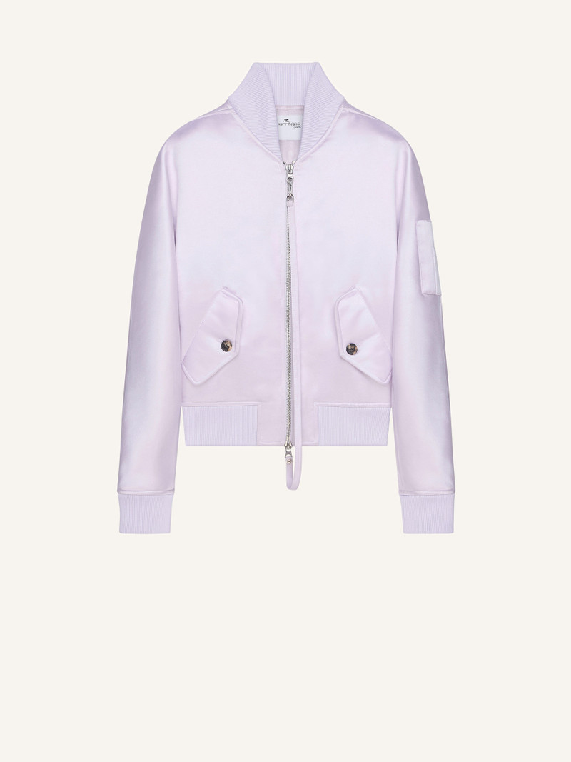 SCUBA SATIN BOMBER JACKET 1