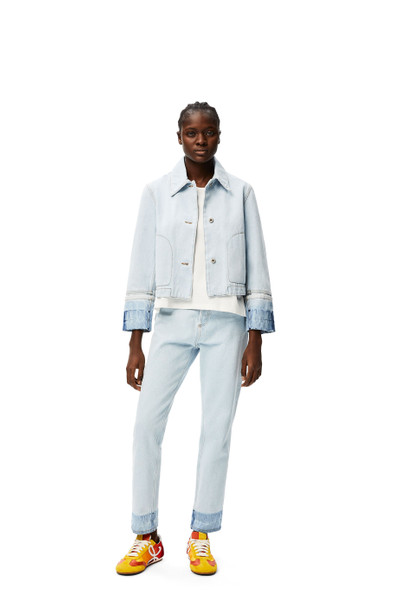 Loewe Button jacket in denim outlook