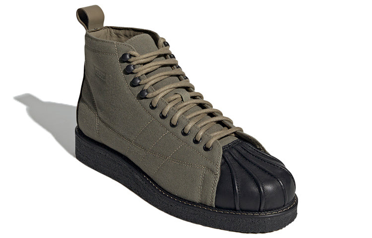 adidas originals Superstar Boot 'Green Black' FW5057 - 3
