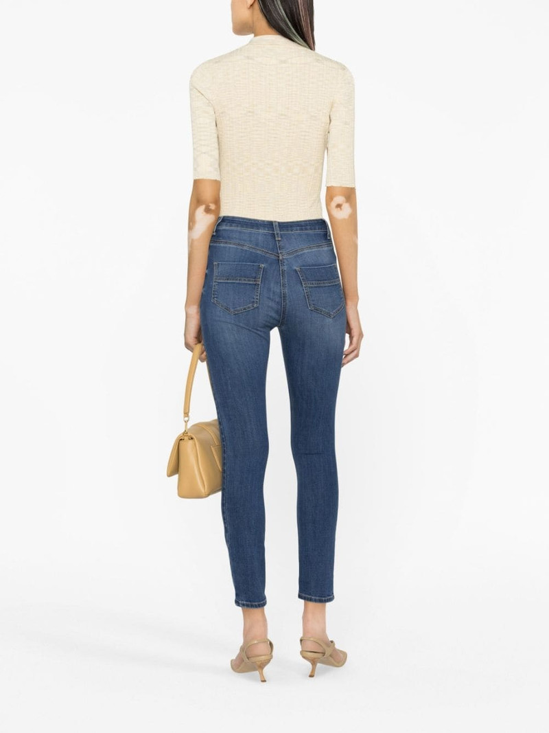 mid-rise skinny-cut jeans 3