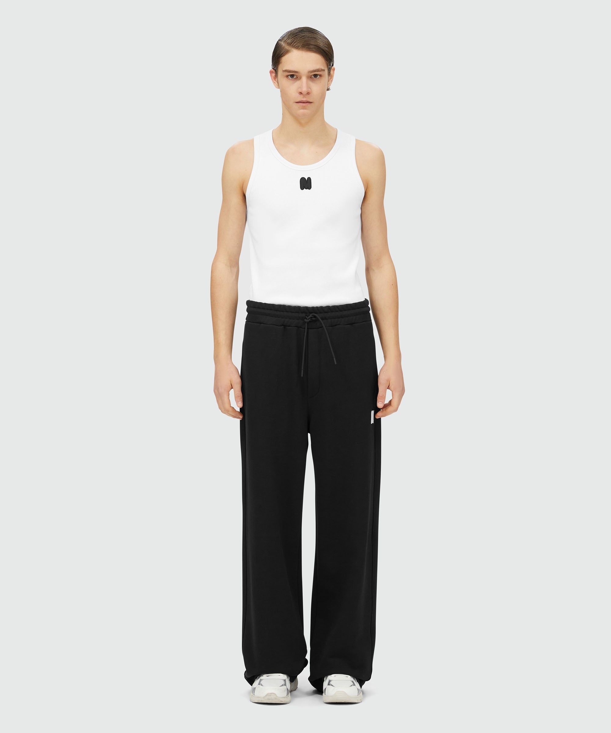 Jersey jogging pants with "TheMwave" patch - 2