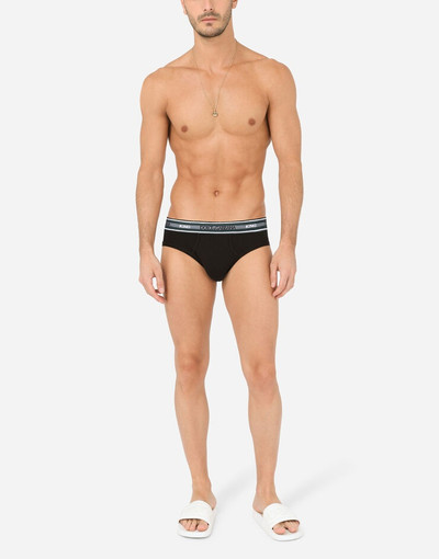 Dolce & Gabbana Brando briefs in stretch pima cotton outlook