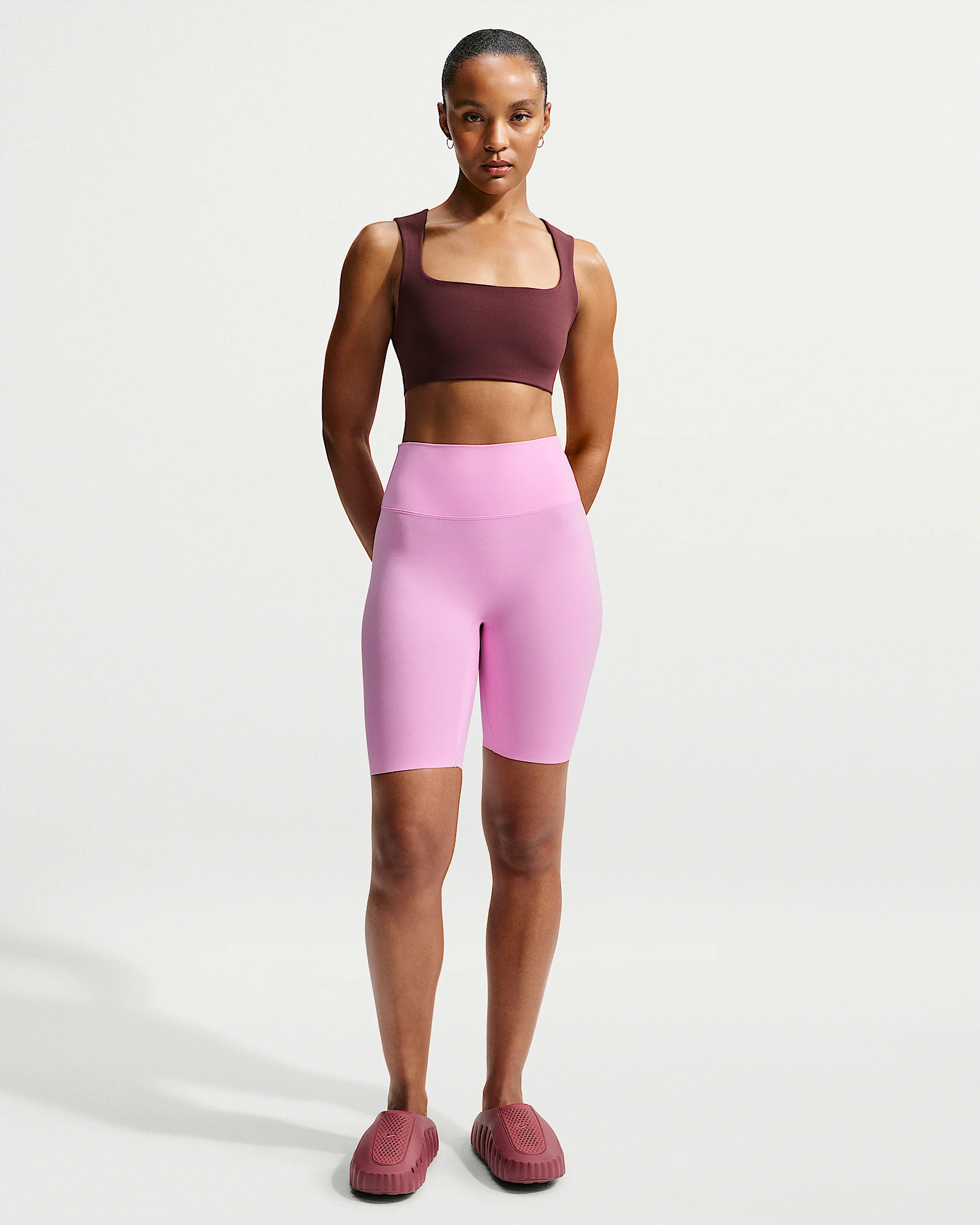Nike Zenvy Women's High-Waisted 8" Biker Shorts - 1