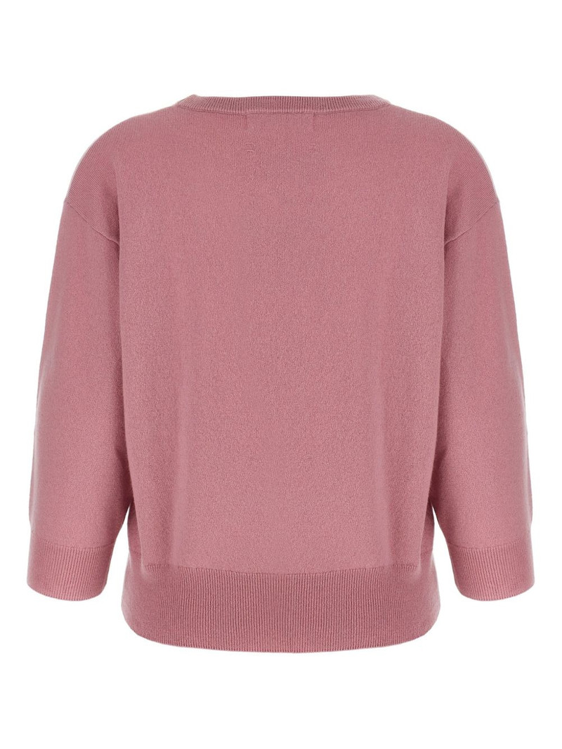 extreme cashmere crew-neck cashmere sweater outlook