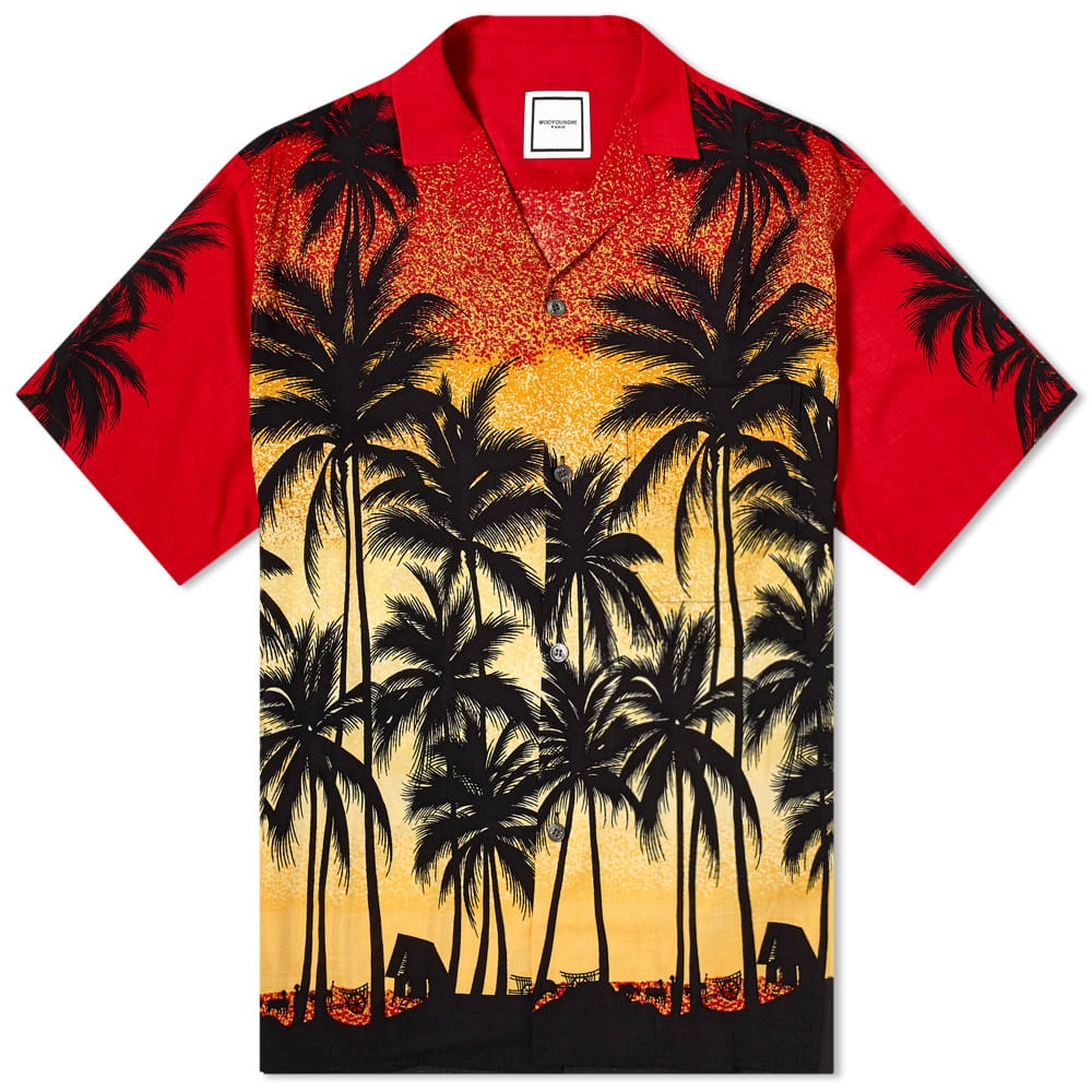 Wooyoungmi Palm Tree Vacation Shirt - 1