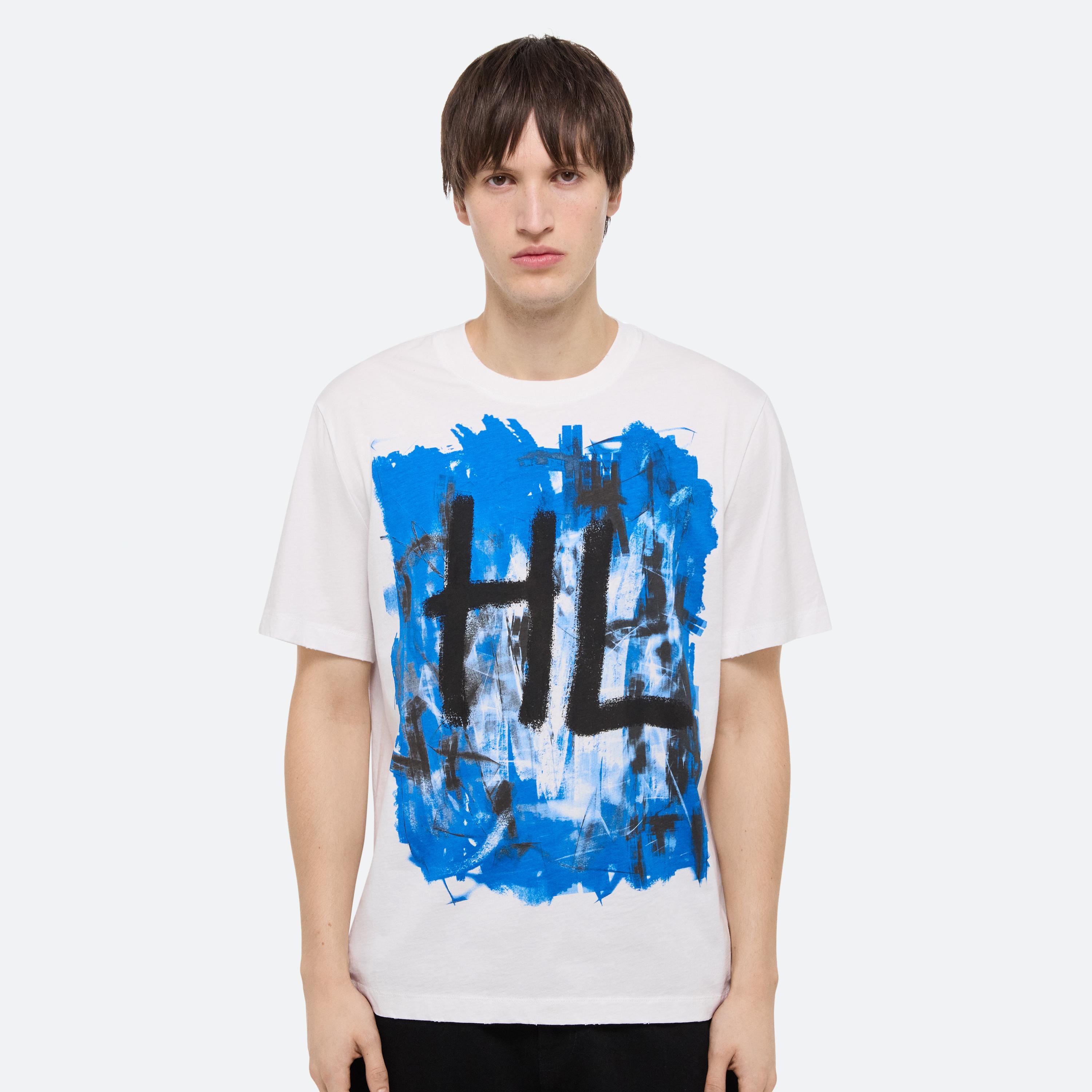 BLUE SCRIBBLE TEE - 6