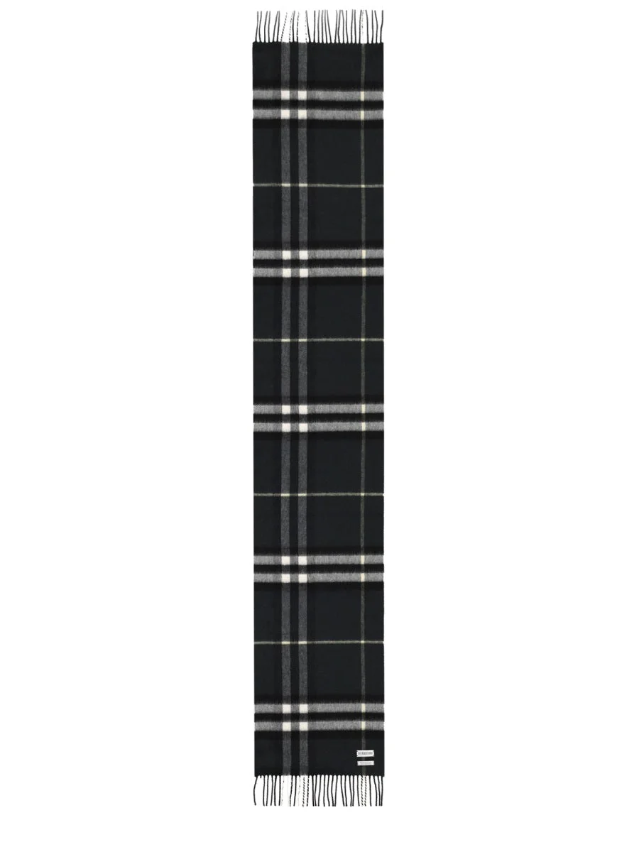 Burberry Men Cashmere Check Scarf - 1