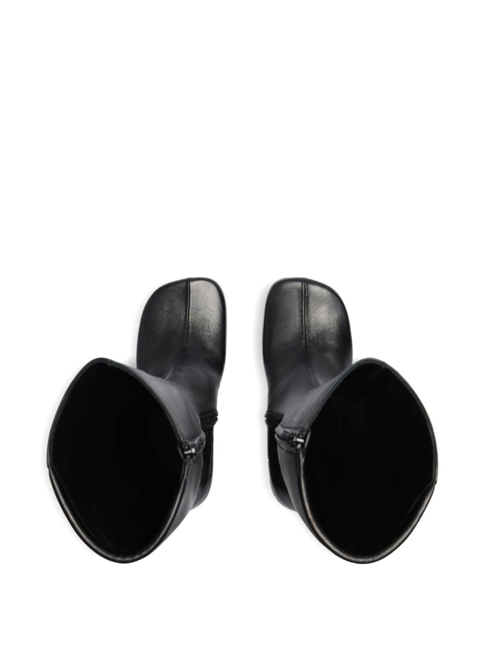 x Scholl 80mm square-toe boots - 5