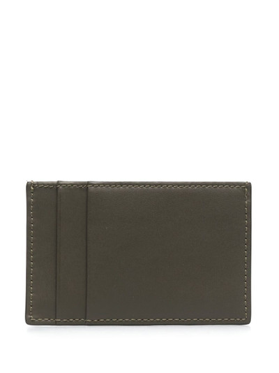 Alexander McQueen graffiti logo-print cardholder outlook