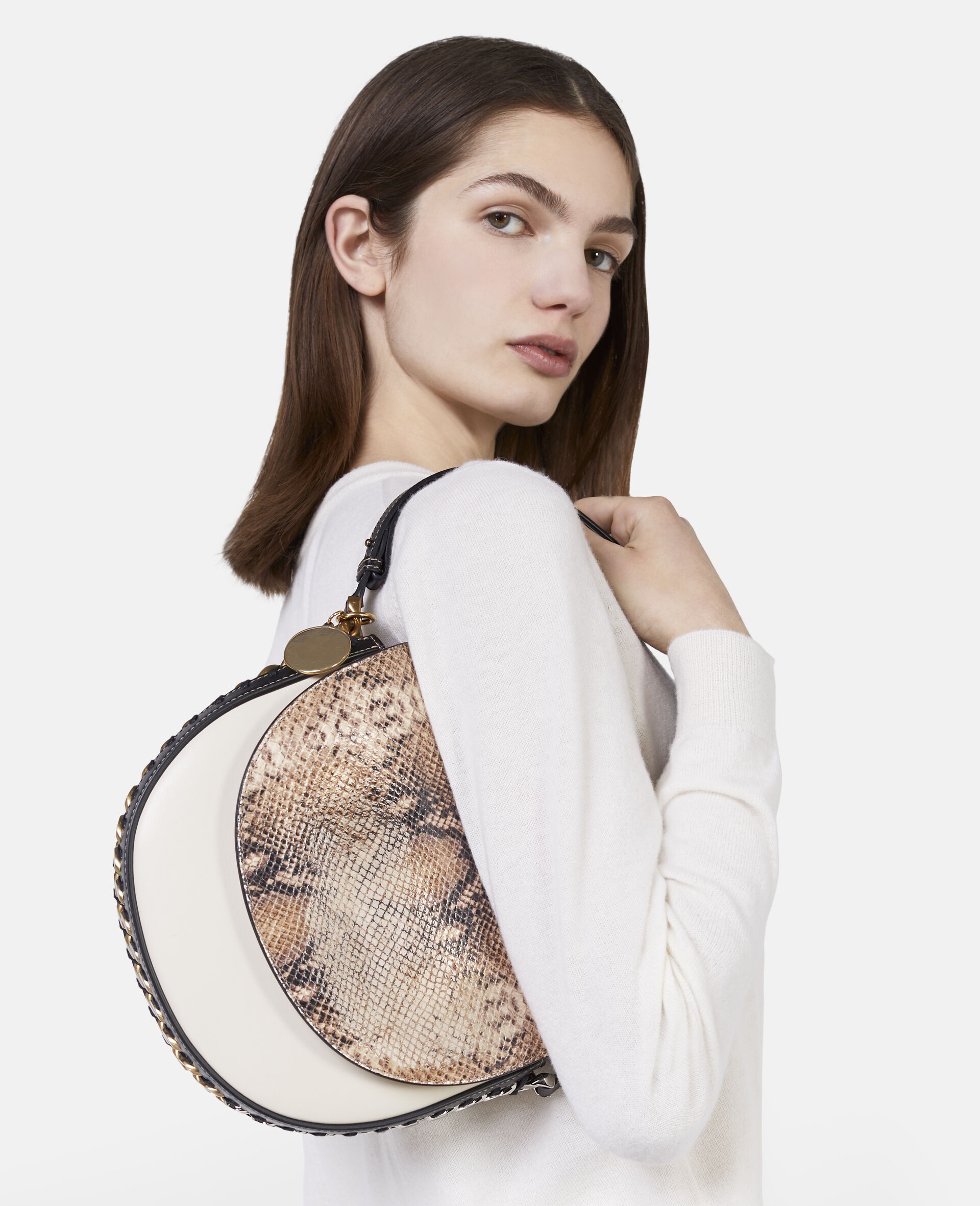 Frayme Alter Python Medium Flap Shoulder Bag - 2