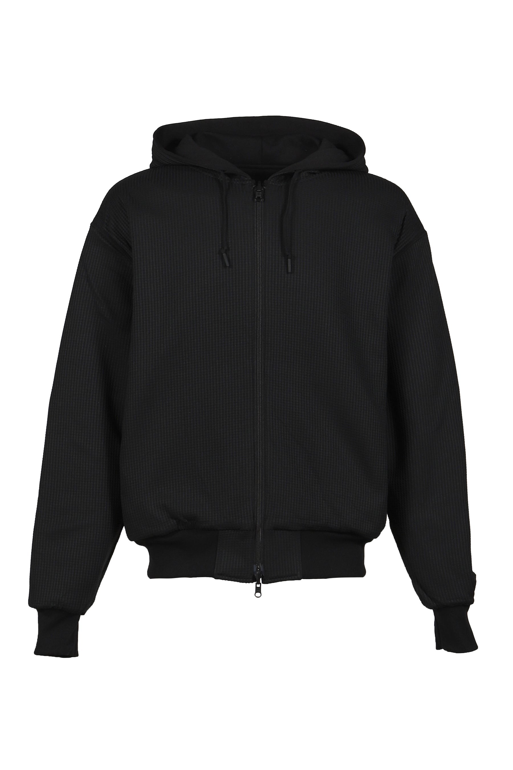 TECH SWEAT DOUBLE FACE PARKA / BLK - 5