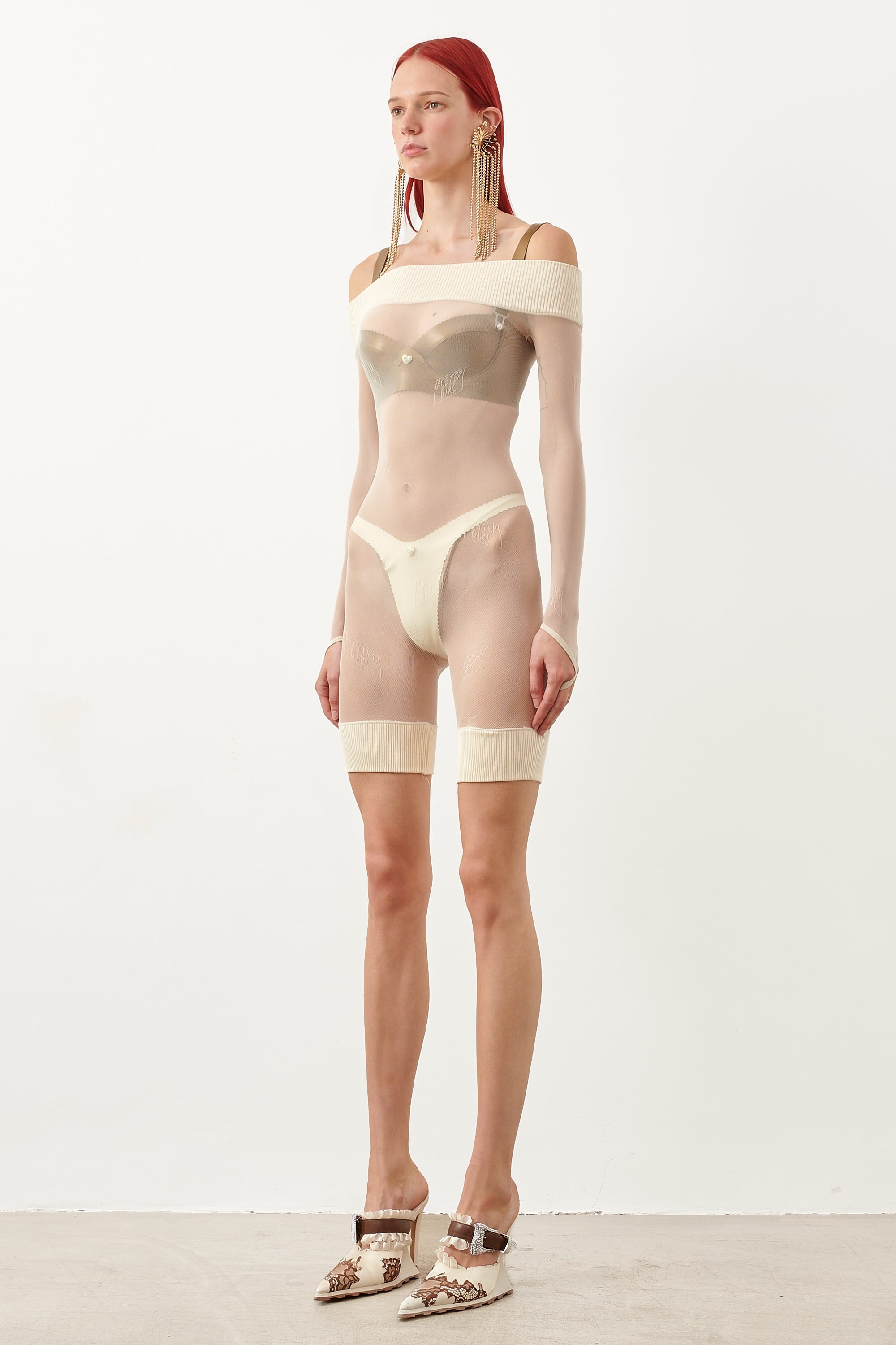 RUM PLAYSUIT OYSTER - 5