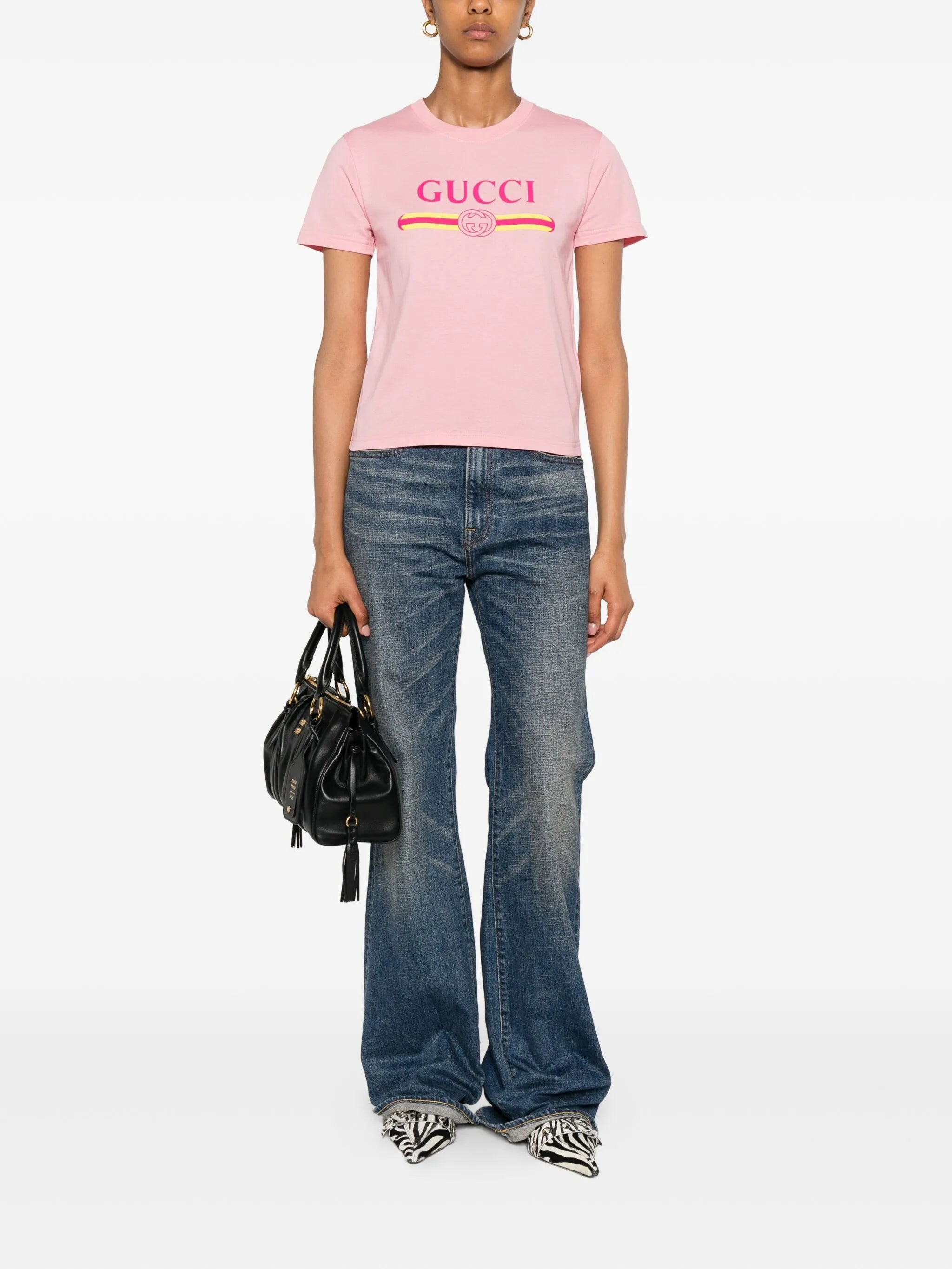 Gucci Logo-print Cotton T-shirt - 2