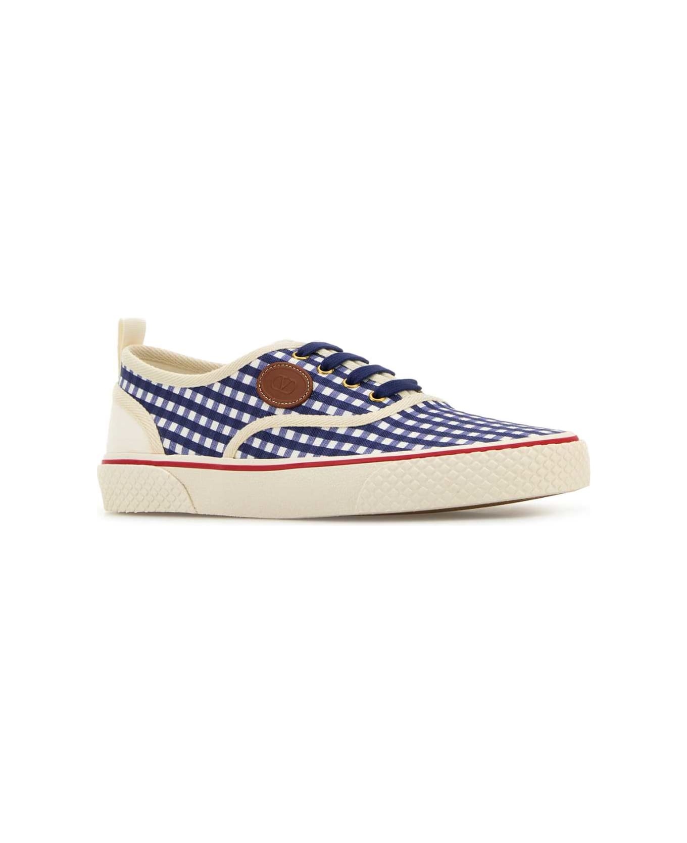 Printed Canvas Nojoke Sneakers - 2