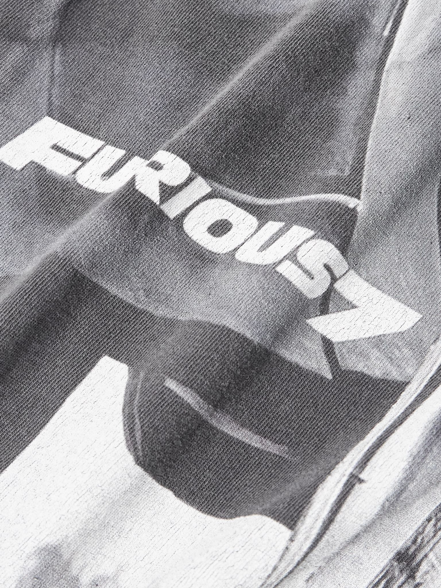 + Fast & Furious Printed Cotton-Jersey T-Shirt Black - 5