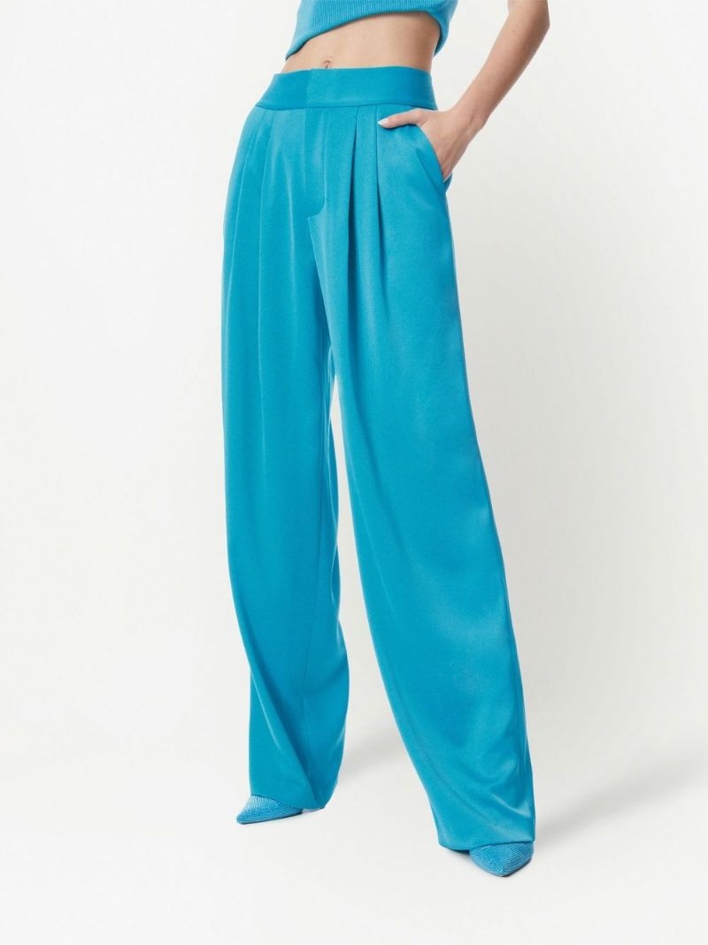 Atia wide-leg pleated pants - 5